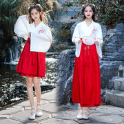 Hanfu Element Chinese Style Summer And Autumn Suit Women's Costume