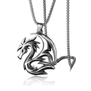 Fashion Flying Dragon Pendant Necklace