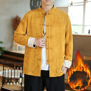 Men's Buddha Style Chinese Jacket Retro Style Hanfu