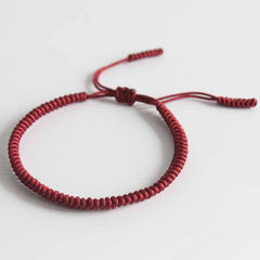 Chinese knot with red rope and Chinese knot