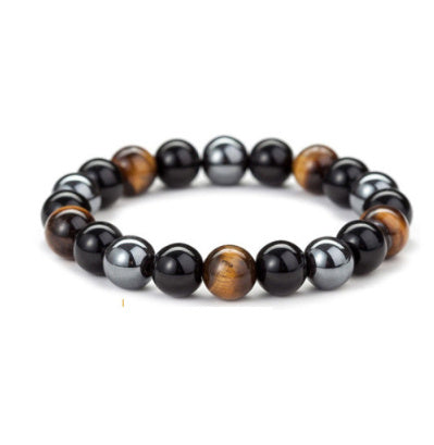 Tigereye Haematite Bracelets For Men And Womencouple