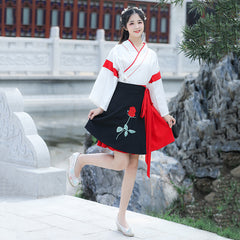 Hanfu female Chinese style short sleeve