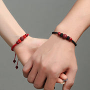 Cinnabar Zodiac Year Red Rope Braided Bracelet