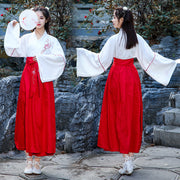 Hanfu Element Chinese Style Summer And Autumn Suit Women's Costume