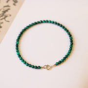 3mm Malachite Green  Bracelets Mall Crystal